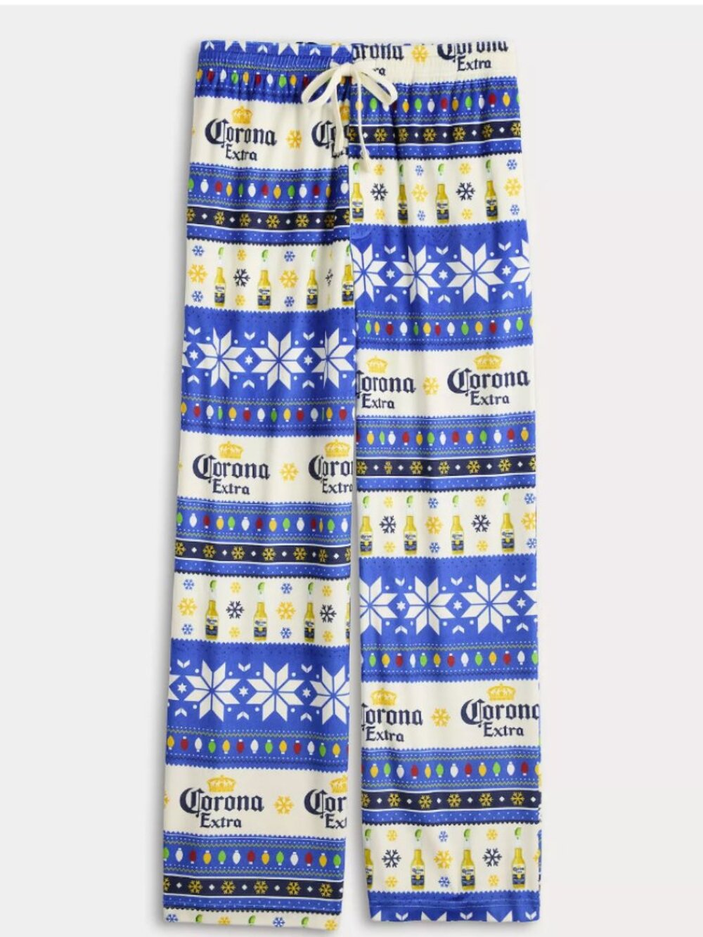 Men's Corona Fair Isle Holiday Pajama Pants (X-Large)